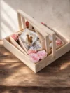 wooden hamper box
